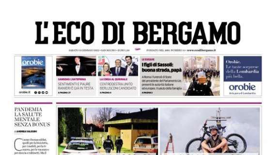 L'Eco di Bergamo: "Più guariti che nuovi casi Covid, la curva si raffredda"
