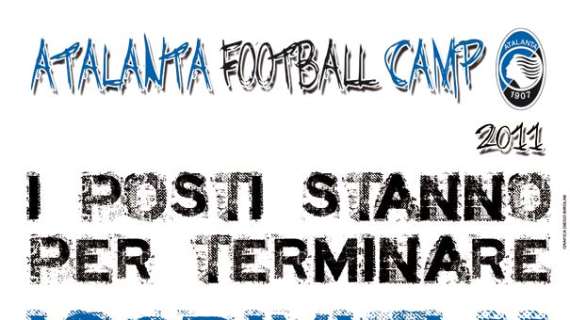 Atalanta Football Camp, iscrizioni a ruba. Tutti gli appuntamenti
