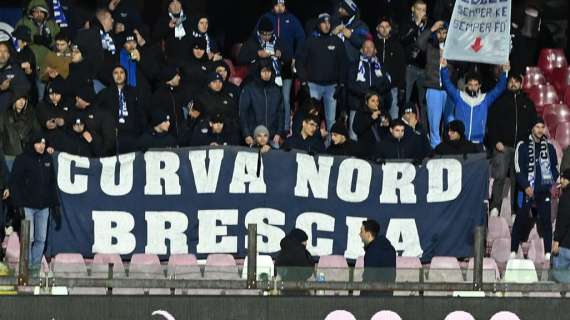 Brescia e Atalanta unite nel dolore: lo striscione per Riccardo Claris supera la rivalità