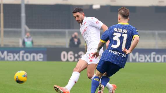 Tracollo Fiorentina, al Bentegodi è festa Hellas Verona: l'1-0 di Bernede ai titoli di coda