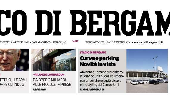 L'Eco di Bergamo: "Curva e parking, novità in vista"