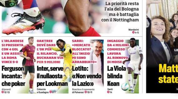 PRIMA PAGINA - Corriere dello Sport: "Premier Conte"