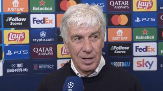 Gasperini applaude l’Atalanta a Sky: "Un cammino straordinario, questa è una medaglia. Spiace per Scalvini"