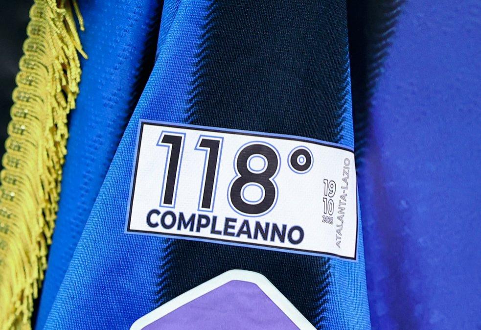 Atalanta, patch celebrativa per il 118° compleanno del Club