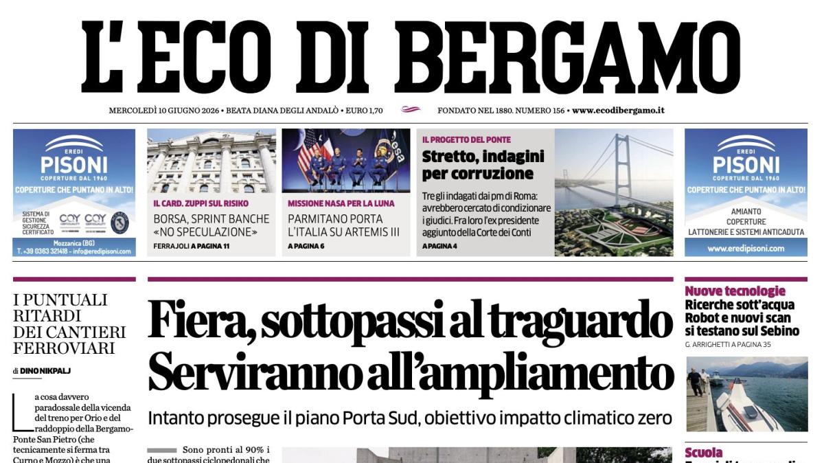PRIMA PAGINA – L'Eco di Bergamo: "Atalanta-Palladino niente accordo. Il tecnico esonerato"