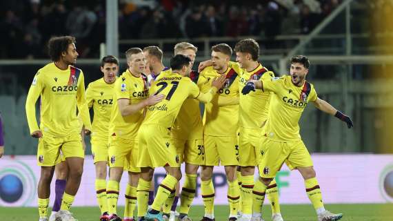 Serie A / Il Bologna non sbaglia nemmeno con la Fiorentina, 2-1 all'Artemio Franchi 