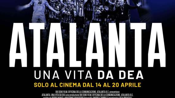 Aperta la prevendita del docu-film "Atalanta. Una vita da Dea" e i biglietti vanno già a ruba...