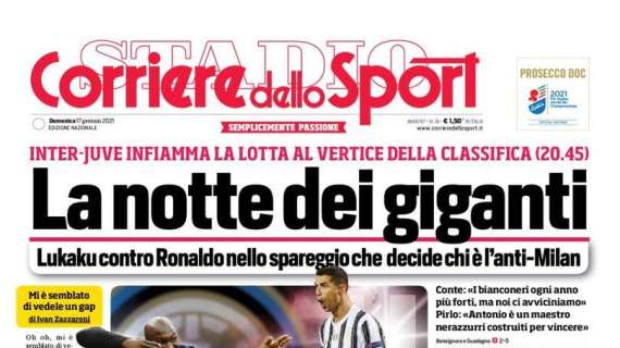 Corriere dello Sport: "Mandzukic al Milan". "La notte dei giganti"