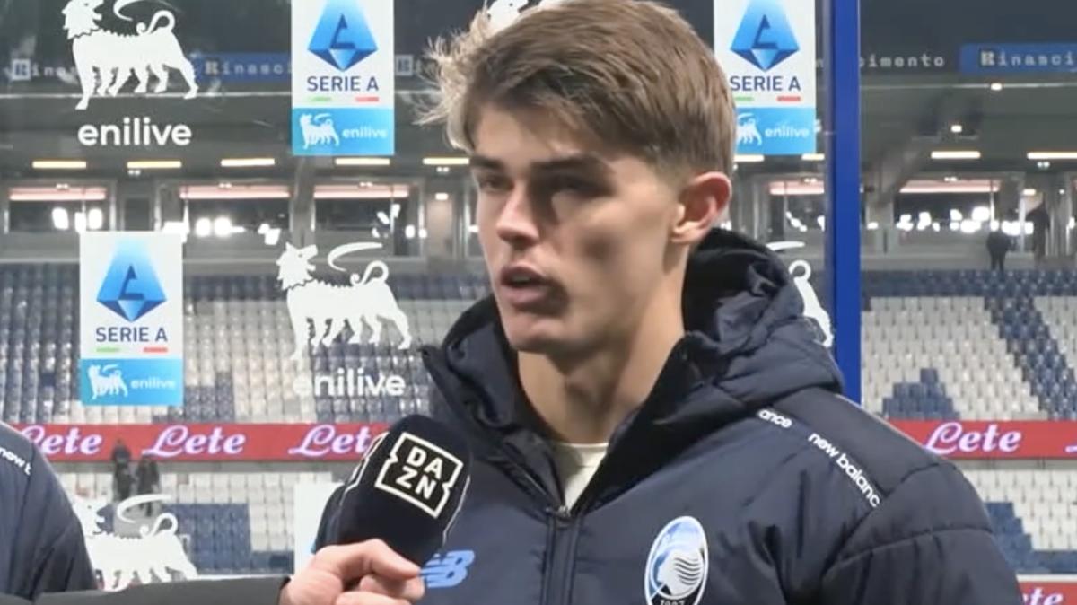 De Ketelaere a DAZN: "Lookman mancherà, ma abbiamo qualità per andare avanti. Palladino? Ci chiede di divertirci attaccando"