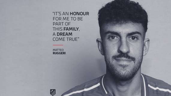 Ruggeri si racconta all'Atletico Madrid: "Giocare qui è un sogno che diventa realtà"