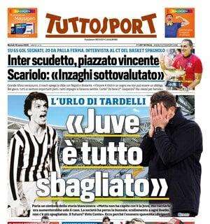 Juve in crisi, Tardelli analizza il momento. La prima pagina di Tuttosport: "È tutto sbagliato"