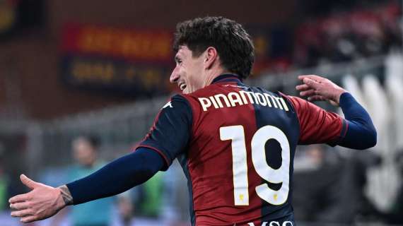 Genoa avanti con Pinamonti: Atalanta sorpresa al Ferraris