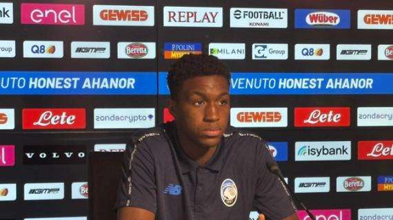 Ahanor pronto al salto con l’Atalanta: "Sogno un gol in Champions"