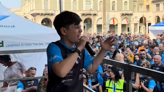 L'inno alla Dea di Alessandro Bruco anima la Camminata Nerazzurra