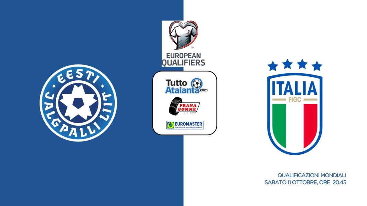DIRETTA QUAL. MONDIALI / ESTONIA-ITALIA Frana Gomme Madone, segui il live dalle 20.45