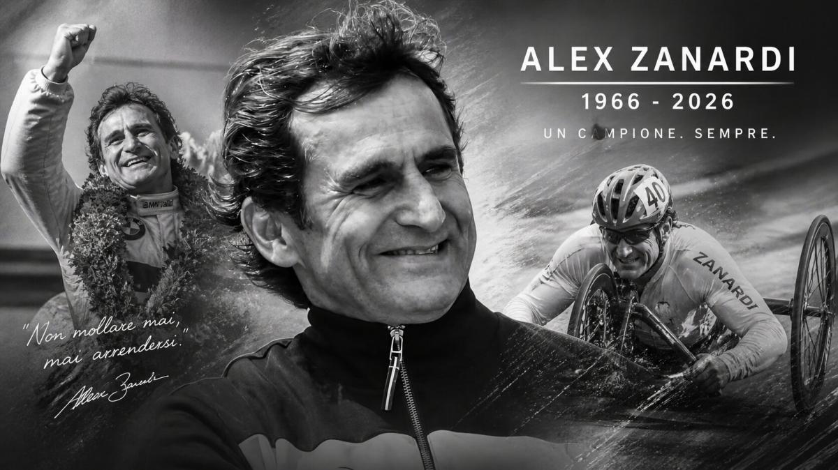 Addio al guerriero Alex Zanardi: un'esistenza vissuta a cento all'ora tra motori, medaglie e infinite battaglie
