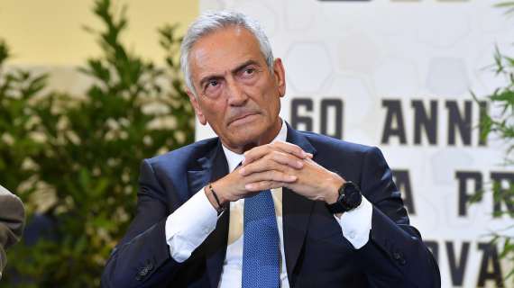 FIGC, Gravina: "Radiazione per chi tocca un arbitro e penalizzazione ai club"