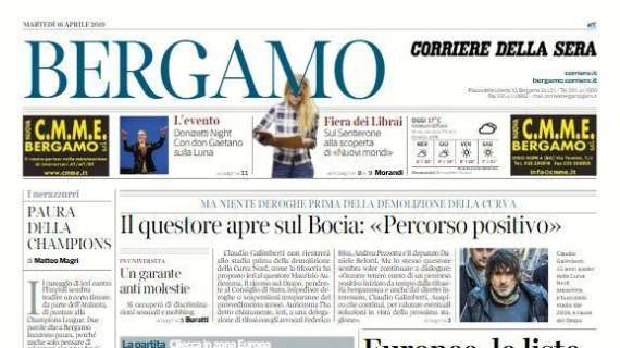 Il Corriere di Bergamo: “Fermata senza senso”