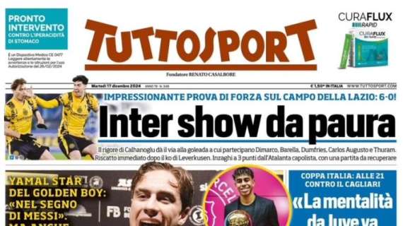 Tuttosport in apertura sul Golden Boy: "Yildiz: e uno!"