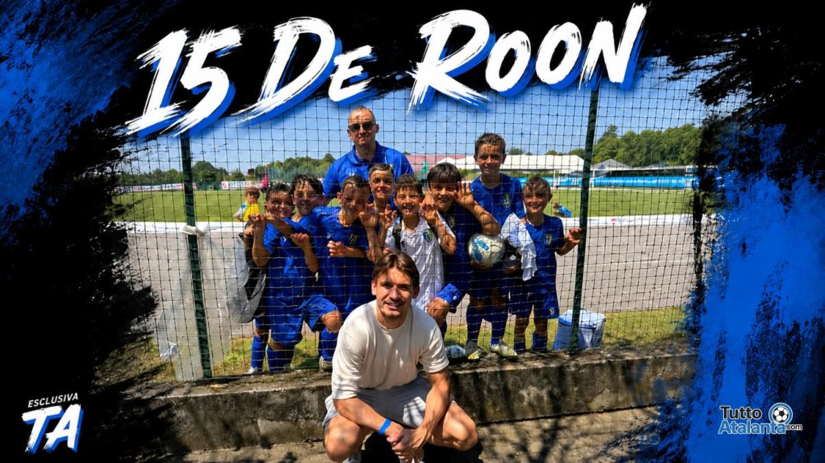 TA - De Roon a sorpresa al torneo dei bambini di Gorle: autografi, medaglie e una pioggia di «cinque» per i piccoli calciatori