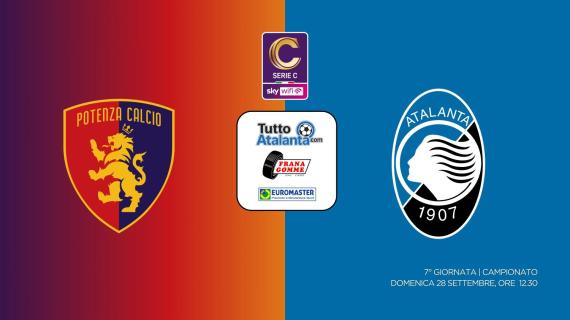 DIRETTA  POTENZA-ATALANTA U23 Frana Gomme Madone, calcio d'inizio ore 12.30