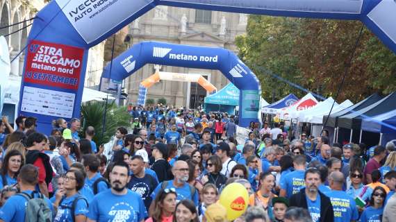 StraBergamo, la città si colora: in diecimila alla 47ª edizione tra sport, solidarietà e festa collettiva