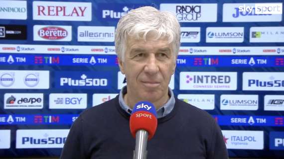 Gasperini: "Anche noi colpiti dalle assenze. L'Inter alla prossima? Non penso allo Scudetto"