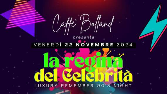 La Regina del Celebrità Luxury, Chignolo d’Isola nel nuovo Caffè Bolland si accende venerdì 22 col nuovo format anni ‘90 