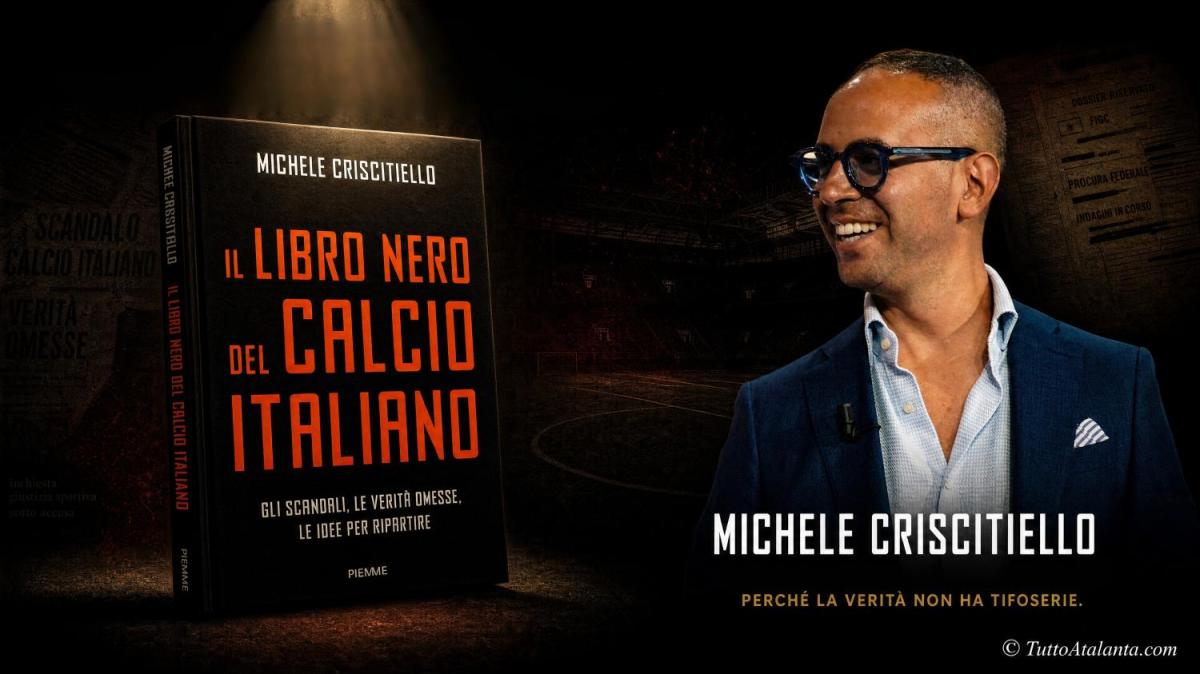 Criscitiello mette a nudo il calcio italiano: il libro che nessuno aveva il coraggio di scrivere