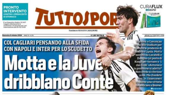 L'apertura di Tuttosport sulla gara di San Siro: "Toro flop, lacrime Zapata"