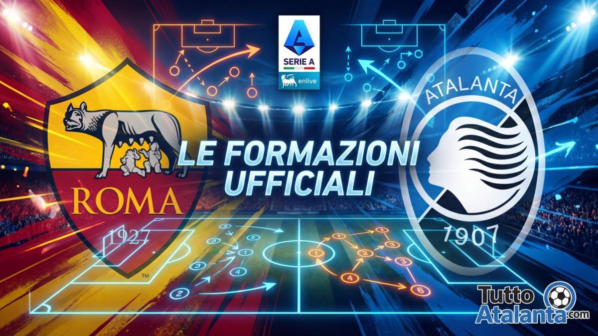 Roma-Atalanta, le formazioni ufficiali: Krstovic e Raspadori dal 1'
