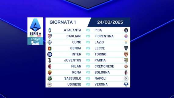 Atalanta, si parte contro il Pisa: esordio casalingo il 24 agosto