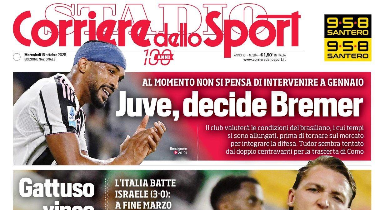 PRIMA PAGINA - Corriere dello Sport: "Ci risiamo"