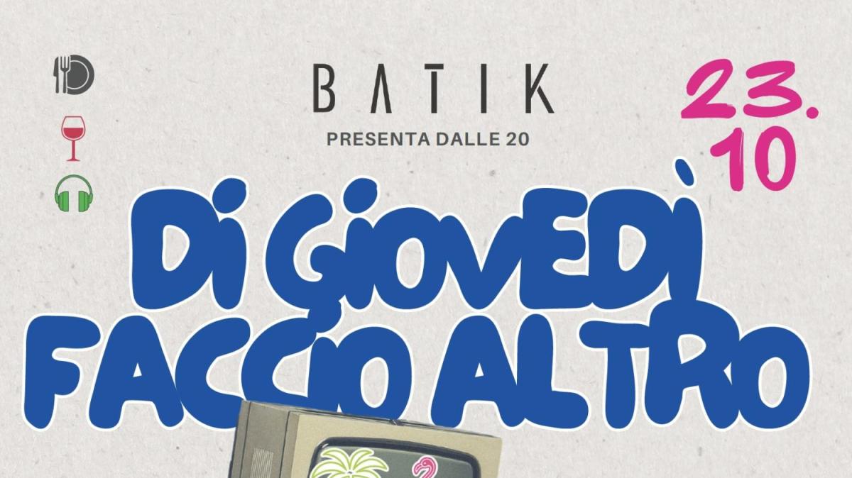 «Sesso&Samba» Party, torna di giovedì il format più desiderato di Bergamo tra vino, musica e sorrisi al Batik di Orio al Serio