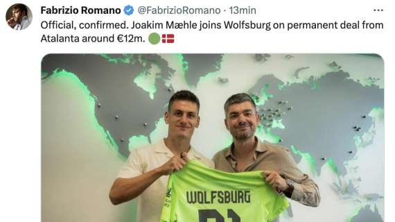 FOTO - Mæhle è ufficialmente un giocatore del Wolfsburg