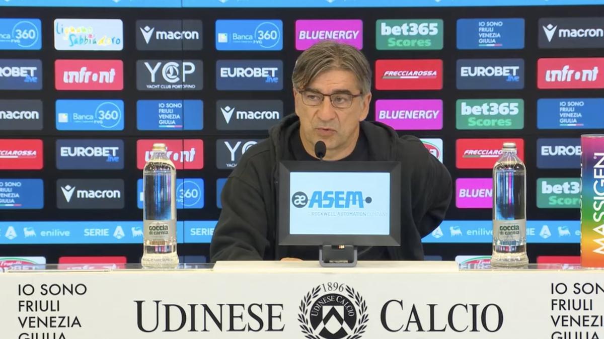 Juric in conferenza: "Mai vista la mia Atalanta così sottotono. Ma si reagisce solo lavorando"