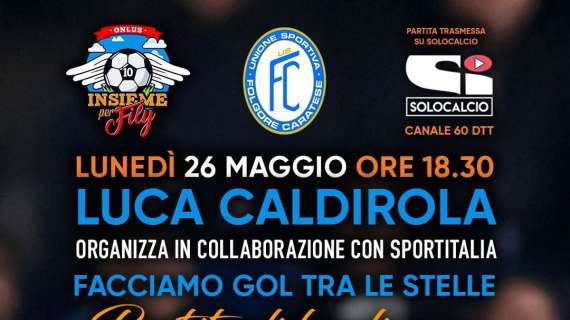 "Facciamo gol tra le stelle": ecco svelate le tre squadre che scenderanno in campo per la solidarietà