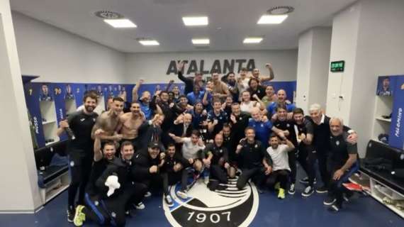 VIDEO - Atalanta in finale di Europa League: festa nello spogliatoio