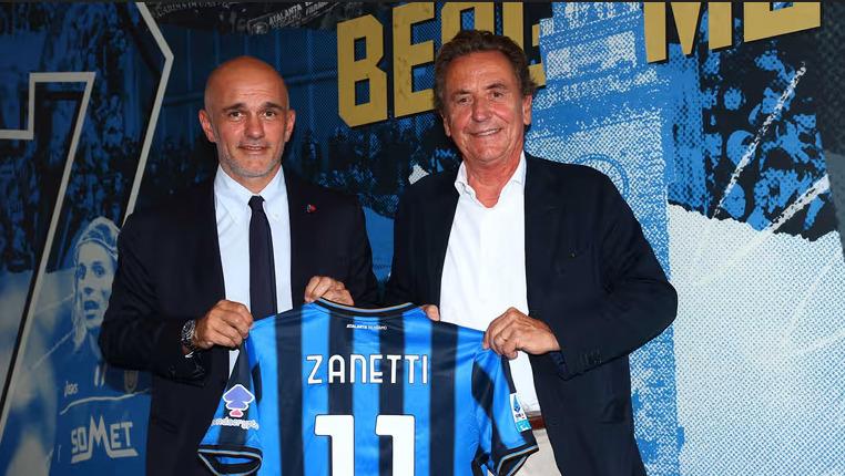 Atalanta e Zanetti insieme per l’undicesimo anno consecutivo