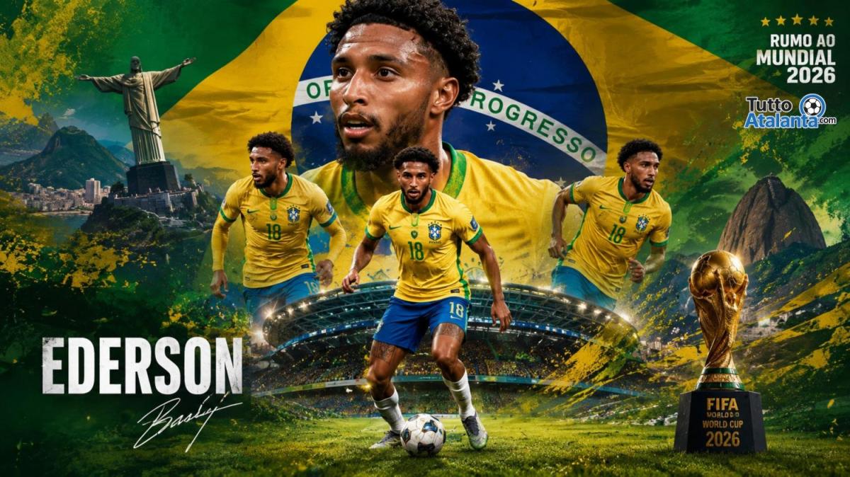 Éderson vola al Mondiale con il Brasile: Wesley ko, il centrocampista vola negli States