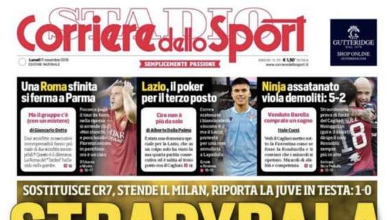 L'apertura del Corriere dello Sport: "StraDybala"