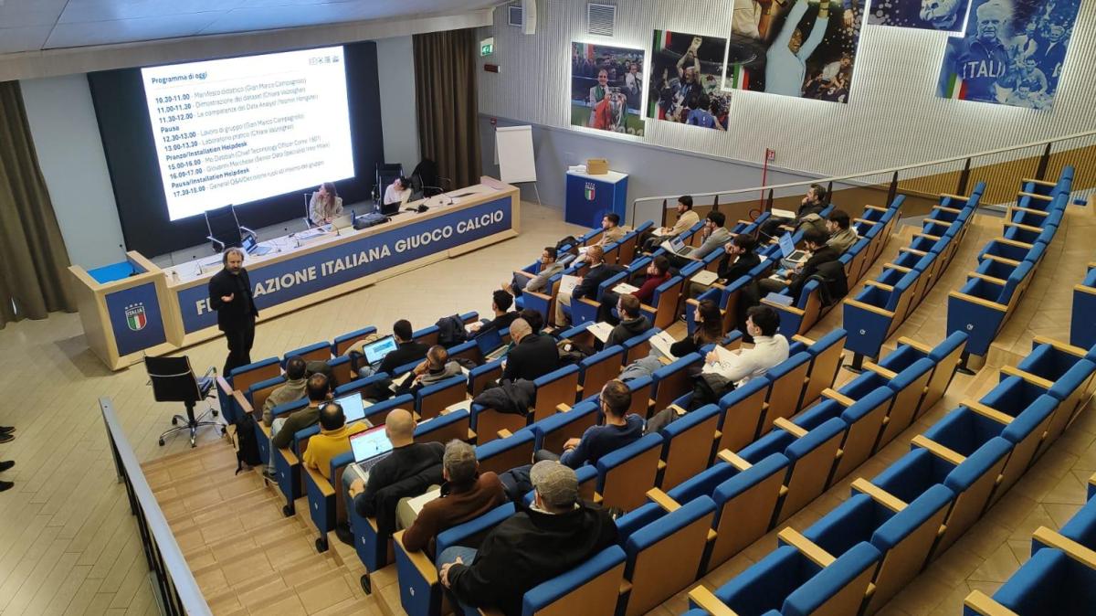 Inaugurato a Coverciano il primo corso per data analyst. Beretta: “Passaggio formativo fondamentale”