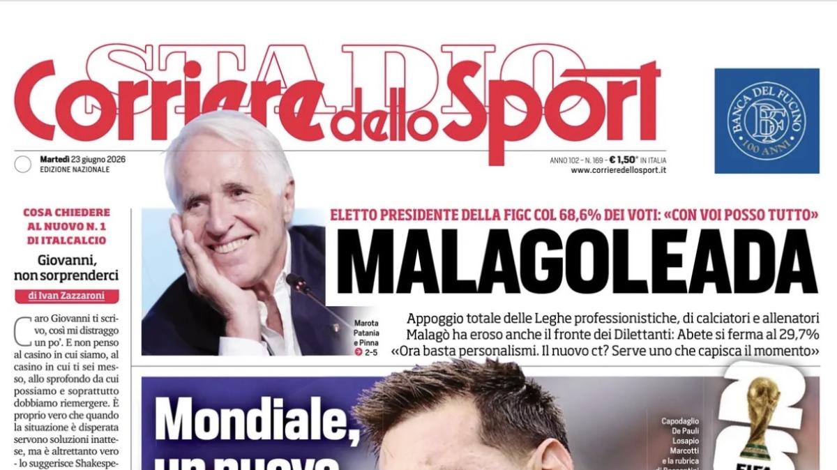 PRIMA PAGINA – Corriere dello Sport: "Leoland"
