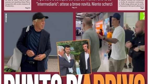 PRIMA PAGINA - il Romanista: "Punto d'arrivo"
