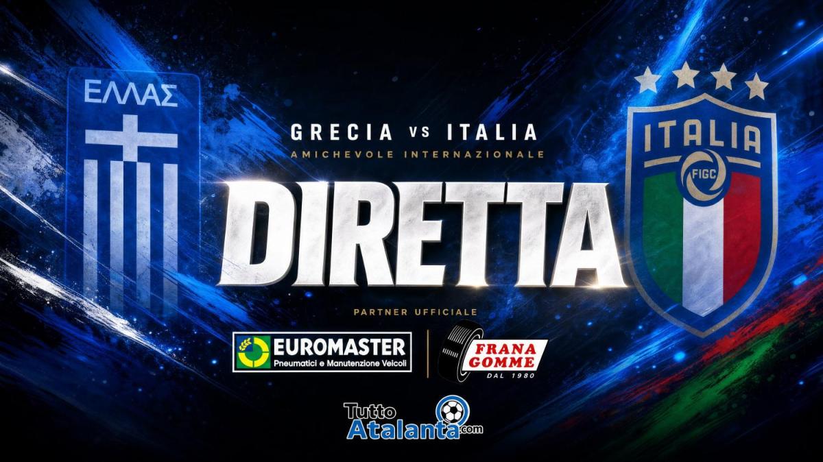 DIRETTA GRECIA-ITALIA Frana Gomme Madone, segui il live dalle 21