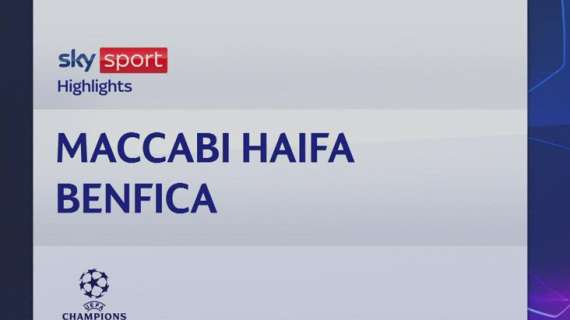 VIDEO - Maccabi Haifa-Benfica 1-6, Joao Mario scalza il PSG al comando. Gli highlights