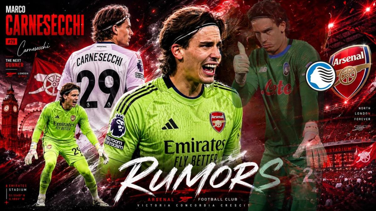 ESCLUSIVA TA - Carnesecchi nel mirino dell'Arsenal: i campioni d'Inghilterra sul portiere nerazzurro, ma la Dea non tratta sotto i 40 milioni