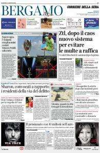 Il Corriere di Bergamo apre: "Atalanta in Supercoppa con gli uomini contati. Mistero Pubill"