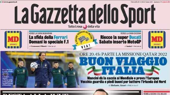 L'apertura de La Gazzetta dello Sport sul futuro di Ronaldo: "CR7, fumata bianconera"