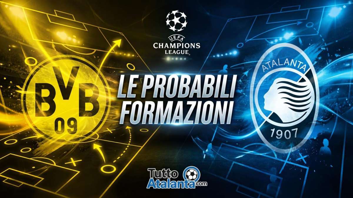 Champions / Borussia Dortmund-Atalanta, le probabili formazioni